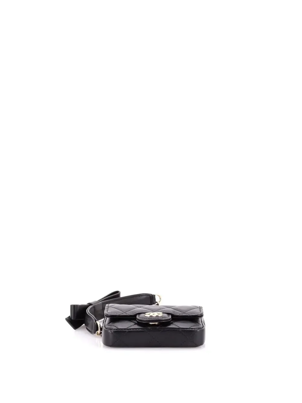Chanel Bow Strap Card Holder On Chain #342826C22B